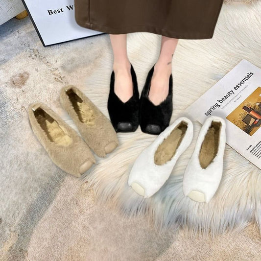 Beatrice- SnugFur Winter Loafers