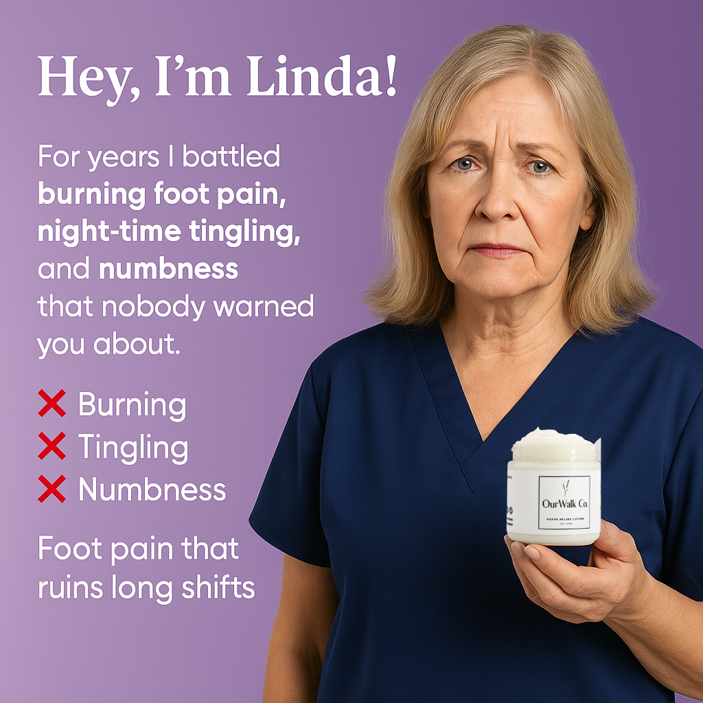 OurWalkCo. Nerve Relief Lotion