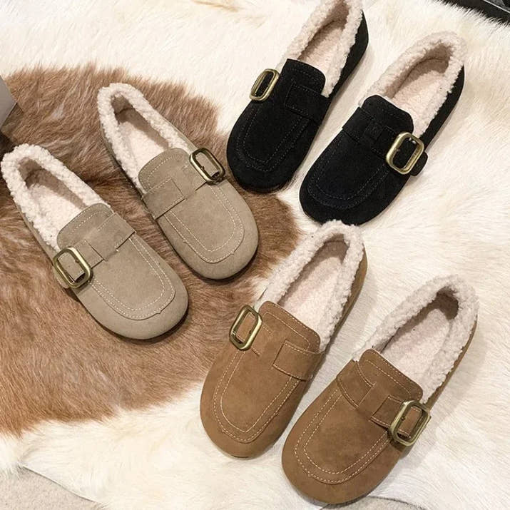 Edith- Cozy Retro Bean Loafers