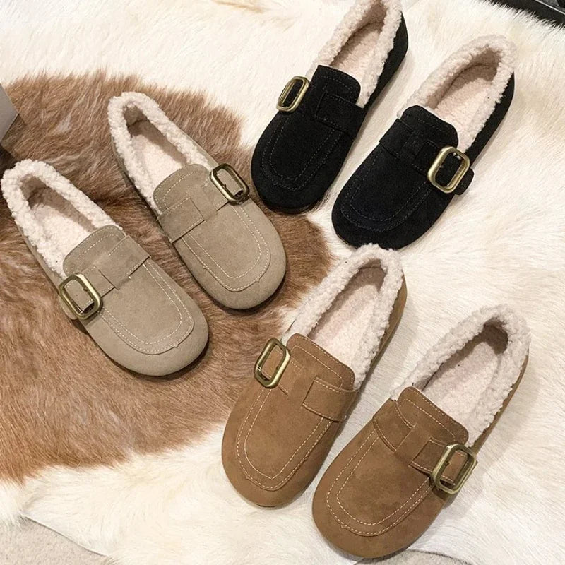 Edith- Cozy Retro Bean Loafers