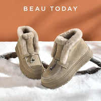 Ruby- Cozy Suede Winter Boots