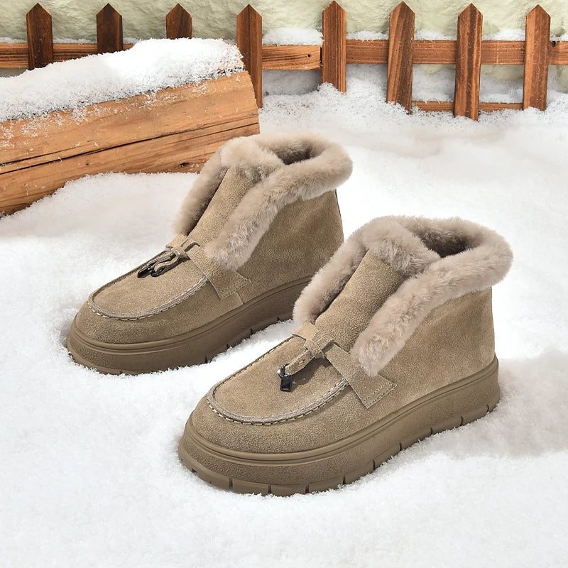 Ruby- Cozy Suede Winter Boots