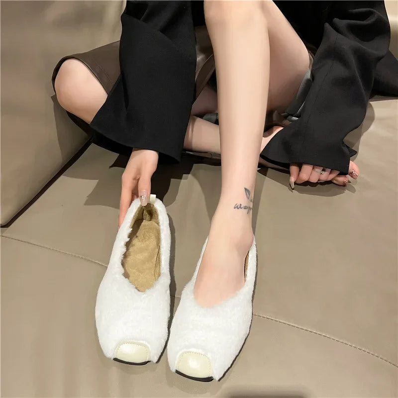 Beatrice- SnugFur Winter Loafers