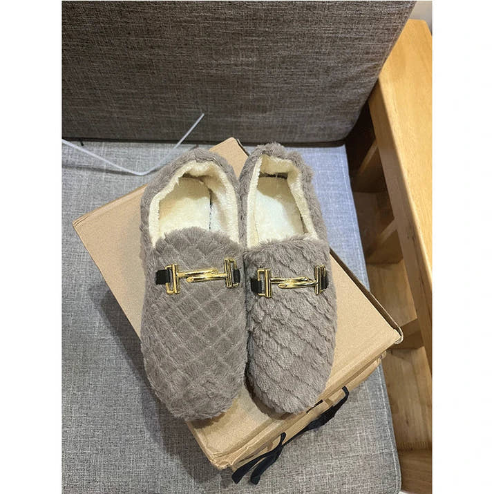 Camila- Cozy Lambswool Fur Loafers