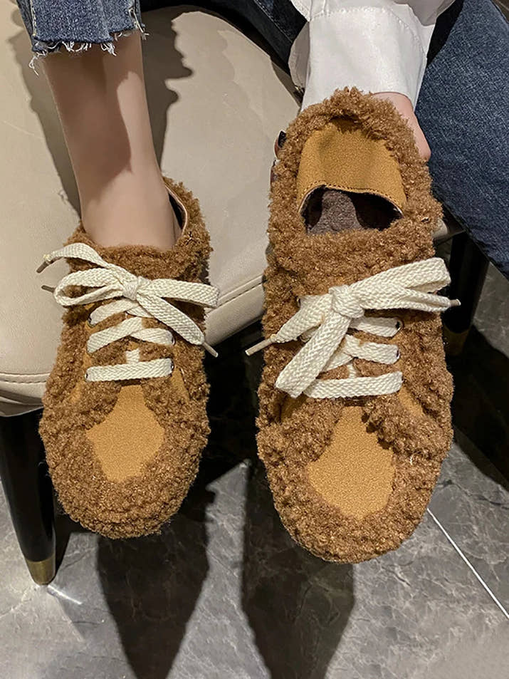 Gianna- Comfy Chic Fur Loafers