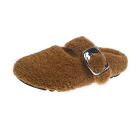 Josephine- Warm Lambswool Mary Jane Flats