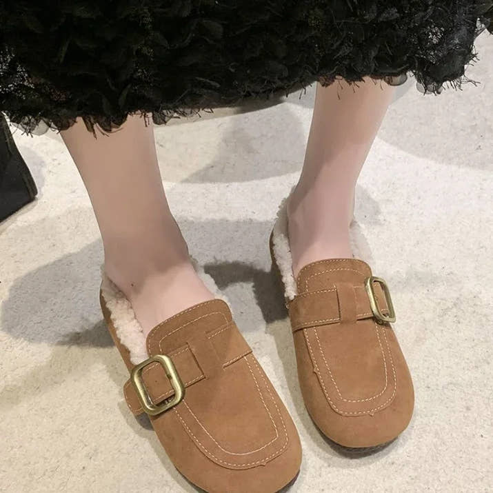 Edith- Cozy Retro Bean Loafers