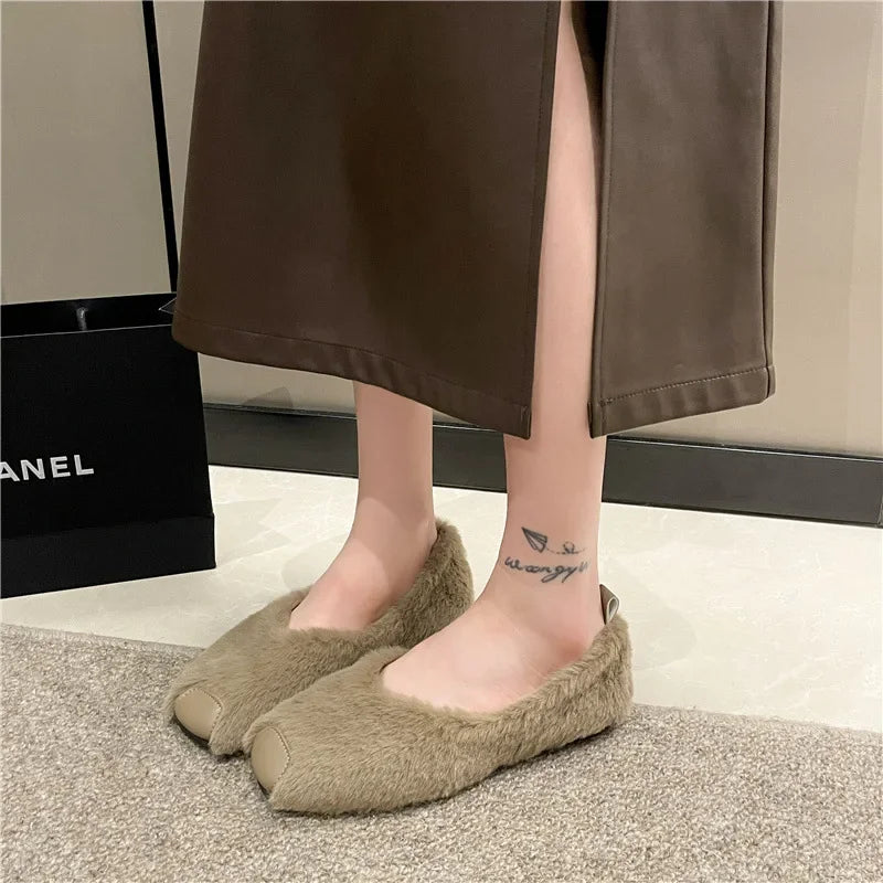 Beatrice- SnugFur Winter Loafers