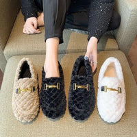 Camila- Cozy Lambswool Fur Loafers