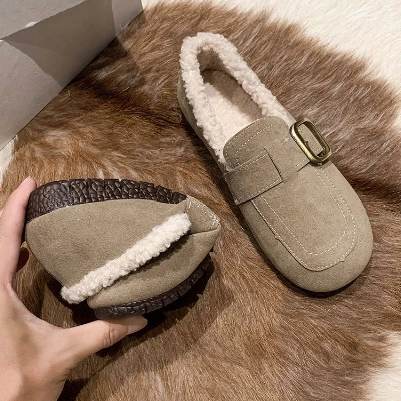 Edith- Cozy Retro Bean Loafers