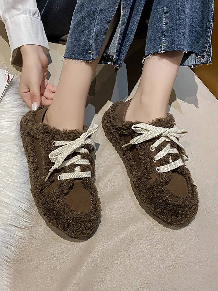 Gianna- Comfy Chic Fur Loafers