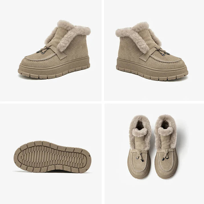Ruby- Cozy Suede Winter Boots
