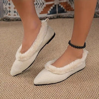 Ava- Velvet Warm Flats